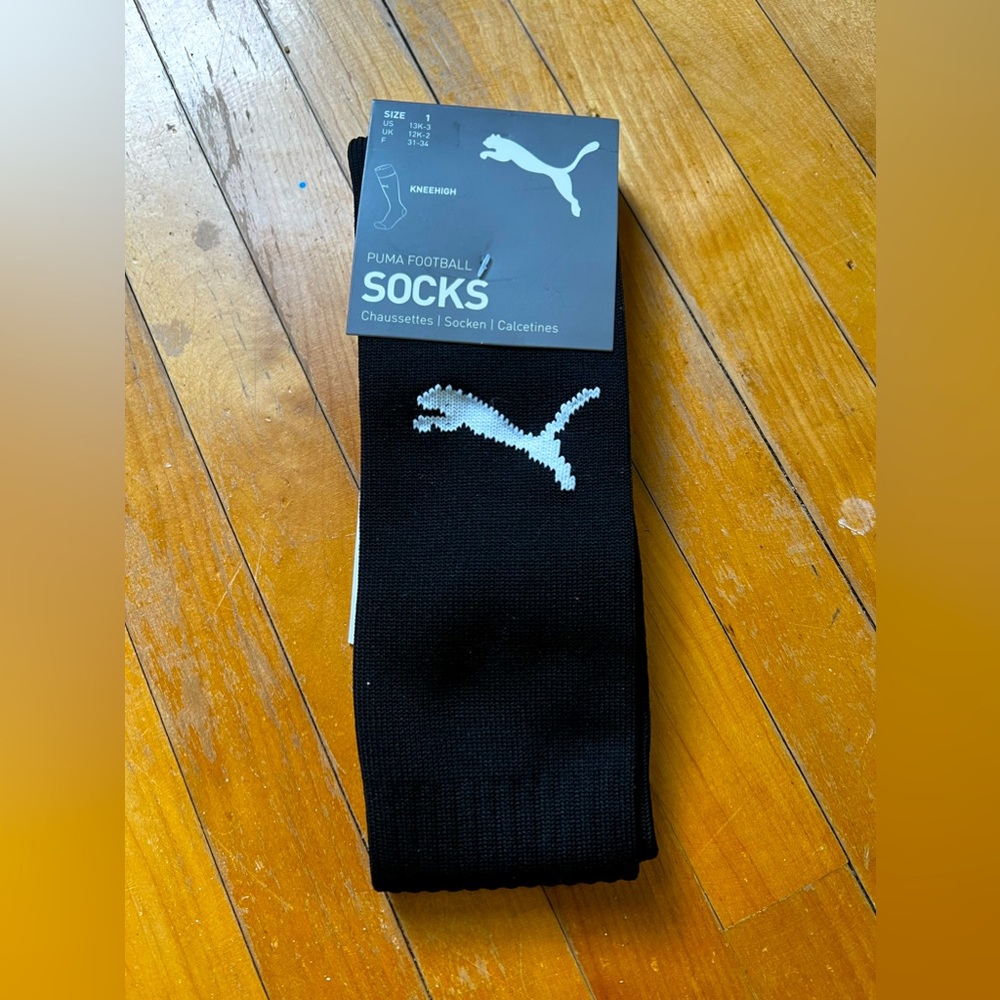 Puma Soccer Socks NWT Size 13k-3